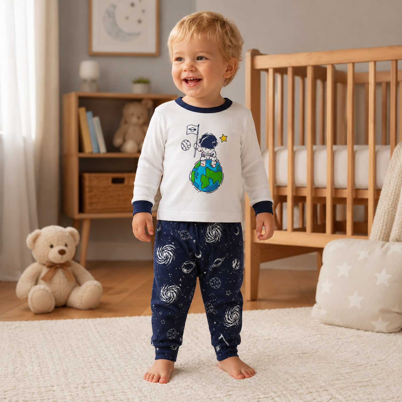 Pijama Astronauta Celeste